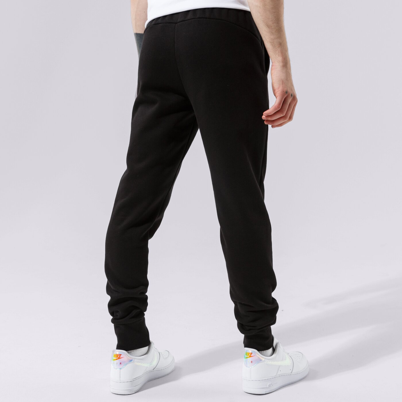 Мъжки панталони PUMA ПАНТАЛОНИ ESS LOGO PANTS FL CL - PUMA BLACK 58671401 цвят черен