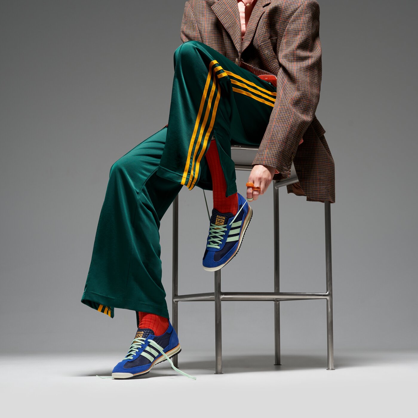 Дамски маратонки ADIDAS SL 72 OG W ie3426 цвят тъмносин