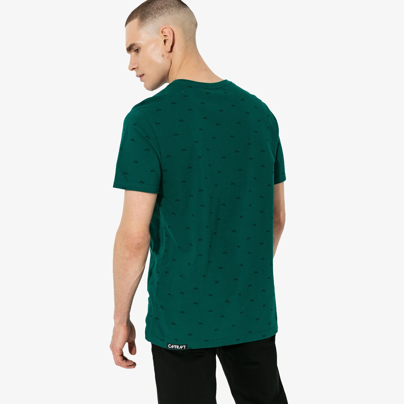 Мъжка тениска CONFRONT ТЕНИСКА SS BICYCLES cf19tsm85001 цвят зелен