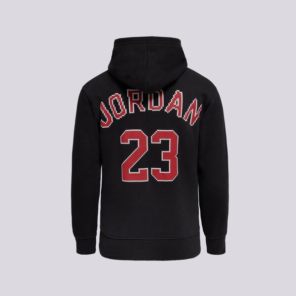 Детски суичър JORDAN СУИТЧЪР С КАЧУЛКА MJ ESSENTIALS MEMBER BOY 95c722-023 цвят черен