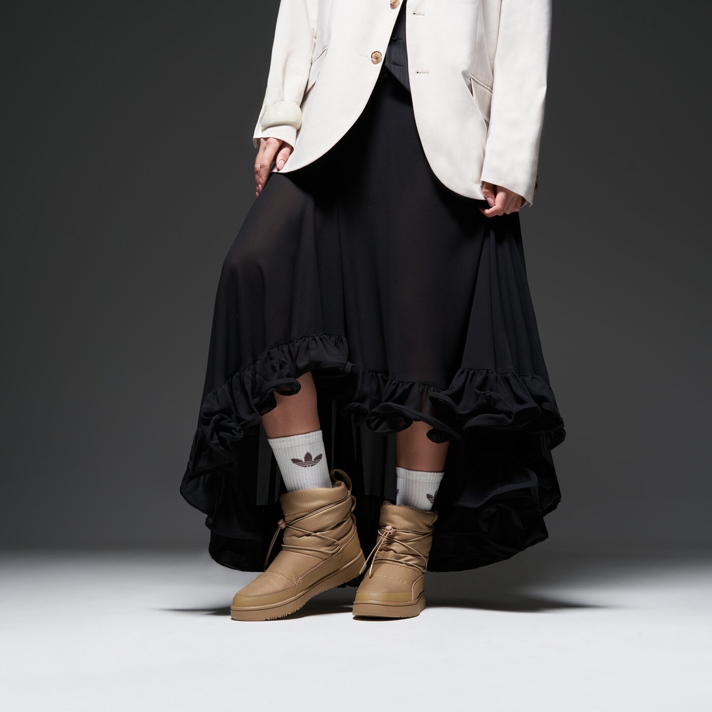 Дамски кежуал PUMA SNOWBAE WNS 39392004 цвят кафяв