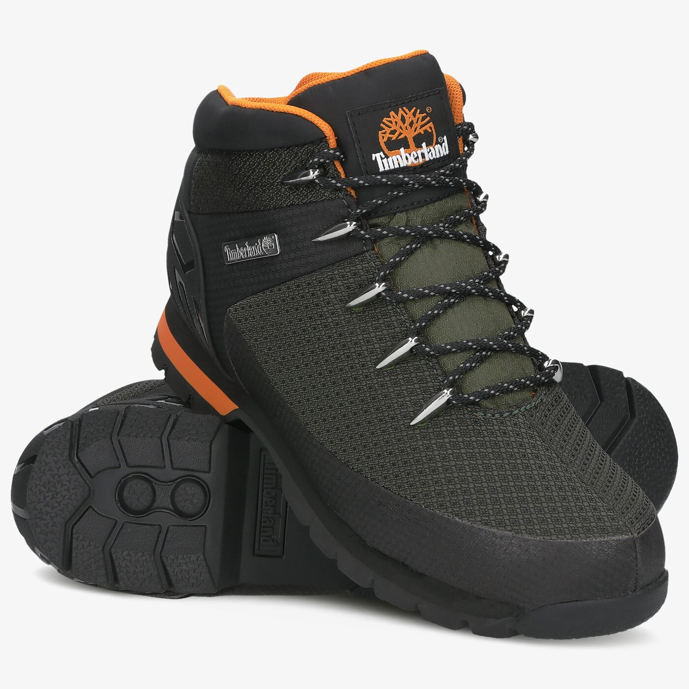 Мъжки зимни обувки TIMBERLAND EURO SPRINT FABRIC WP tb0a2e15a581 цвят каки