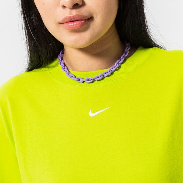 Дамска тениска NIKE ТЕНИСКА SPORTSWEAR ESSENTIAL OVERSIZED dn5697-321 цвят неоново жълто