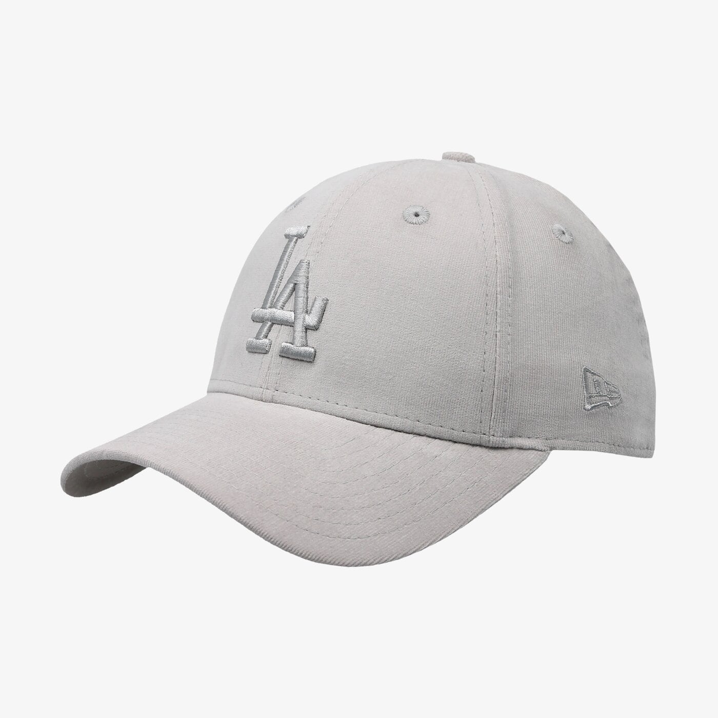 Дамска шапка с козирка NEW ERA ШАПКА FEMALE MICRO 9FORTY LA DODGERS LOS ANGELES DOD 80581097 цвят сив