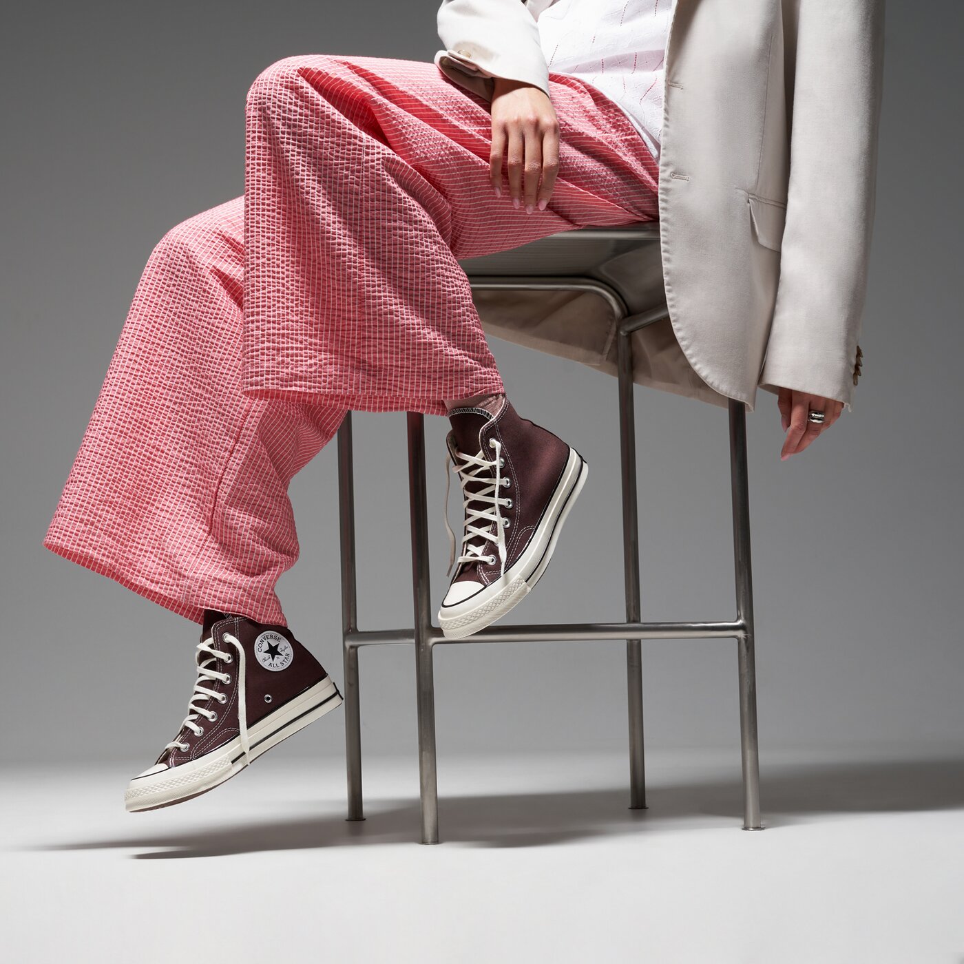 Дамски маратонки CONVERSE CHUCK 70 a08137c цвят кафяв