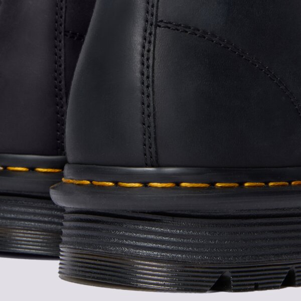Дамски боти DR.MARTENS ZEBZAG LACE LESS LACELESS BOOT 42653001 цвят черен