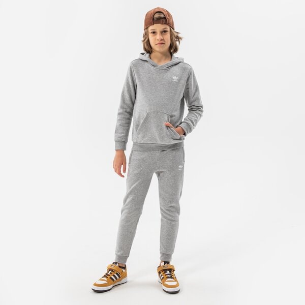 Детски панталони ADIDAS ПАНТАЛОНИ PANTS BOY h32407 цвят сив