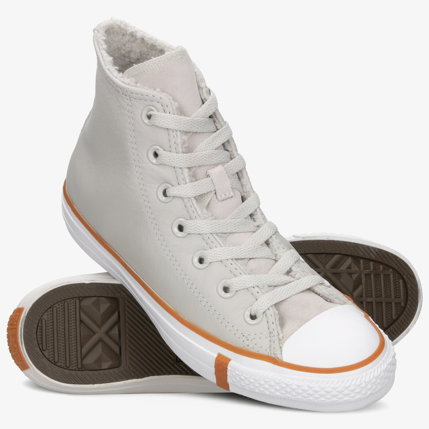 Дамски маратонки CONVERSE CHUCK TAYLOR ALL STAR FROSTED DIMENSIONS 166125c цвят бежов