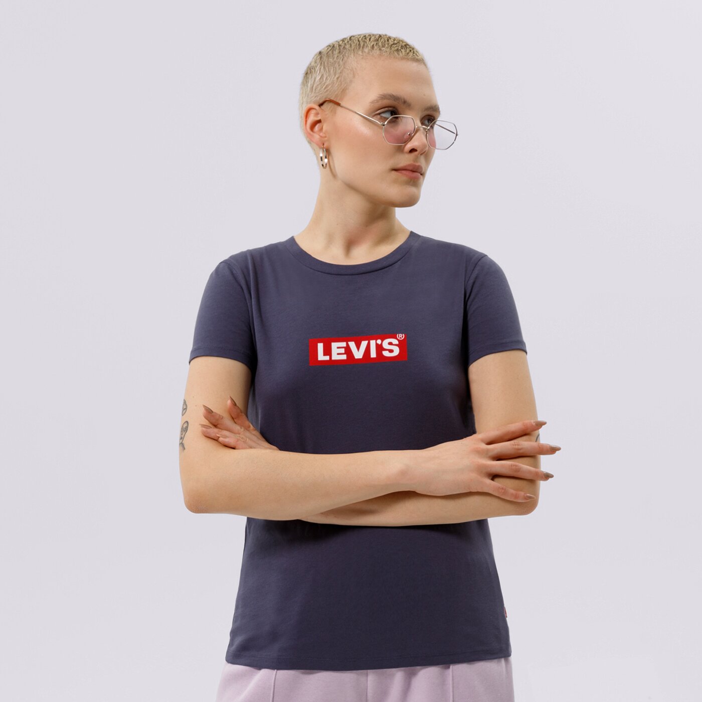 Дамска тениска LEVI'S ТЕНИСКА WT-GRAPHIC TEES a2086-0054 цвят черен