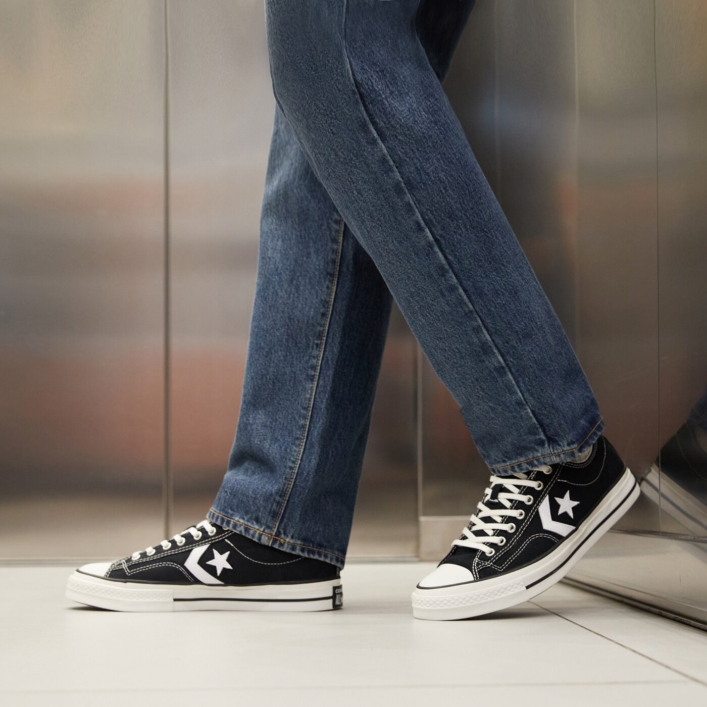 Мъжки маратонки CONVERSE STAR PLAYER 76 a01607c цвят черен