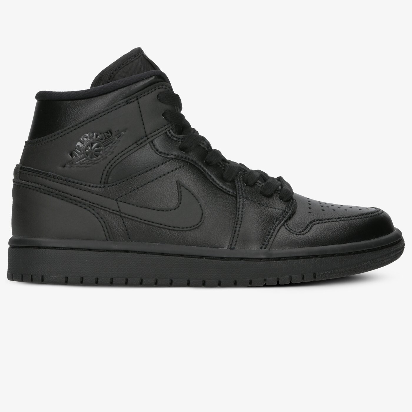 Дамски маратонки WMNS AIR JORDAN 1 MID  bq6472-012 цвят черен