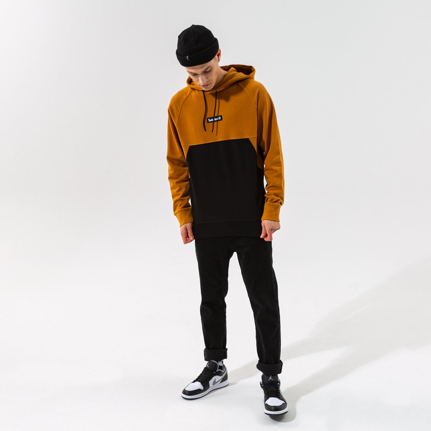 Мъжки суичър TIMBERLAND СУИТЧЪР С КАЧУЛКА YC CUT & SEW HOODIE tb0a22kqp571 цвят горчица