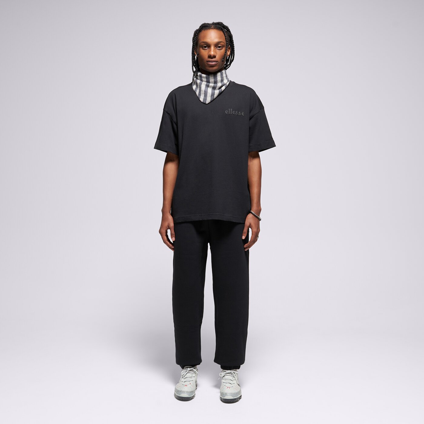 Мъжка тениска ELLESSE ТЕНИСКА ENTRIAMO TEE BLK shb23150011 цвят черен