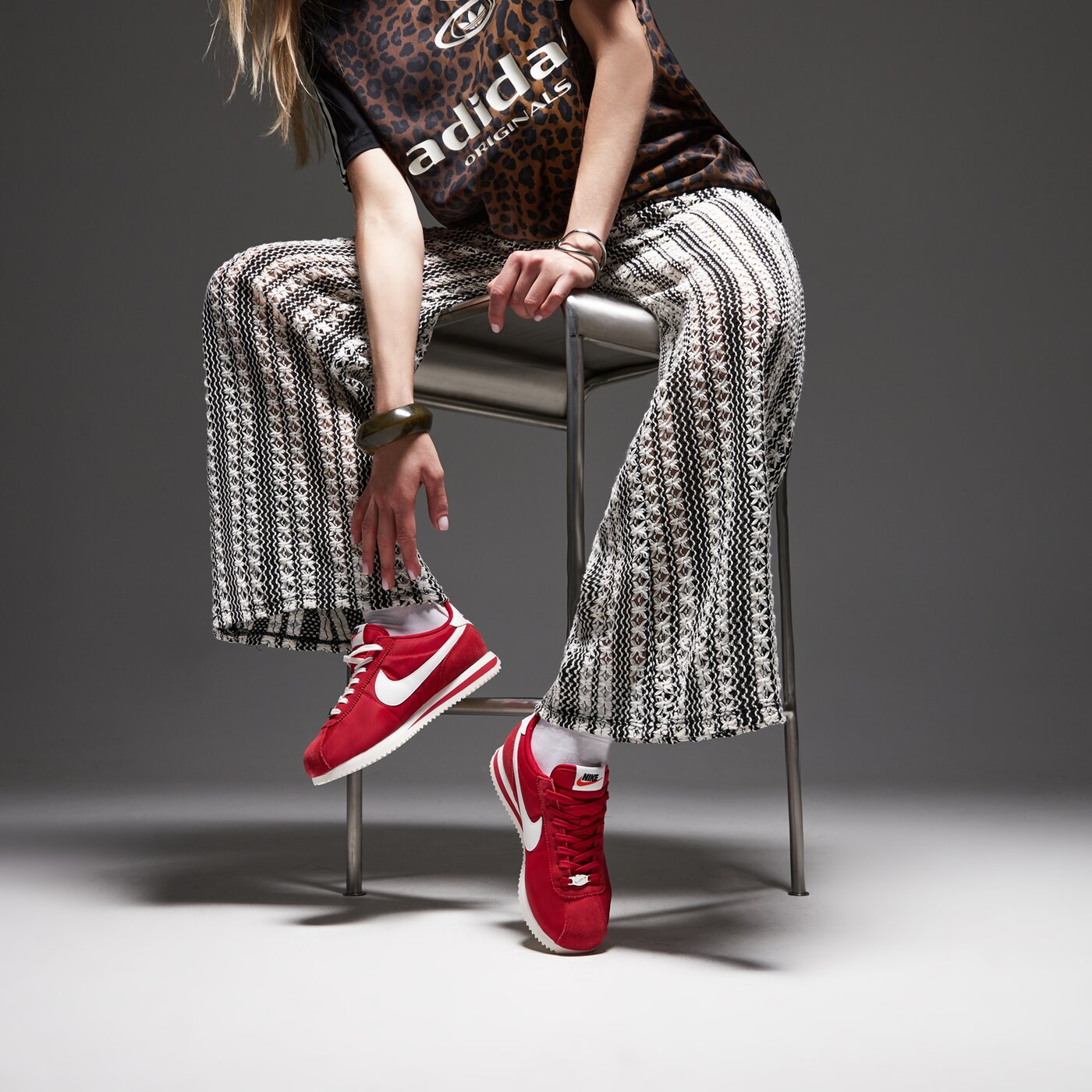 Дамски маратонки NIKE W CORTEZ SE  if1764-600 цвят червен