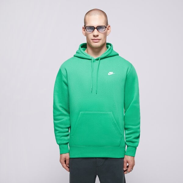 Мъжки суичър NIKE СУИТЧЪР С КАЧУЛКА M NK CLUB BB PO HOODIE fn3859-324 цвят зелен