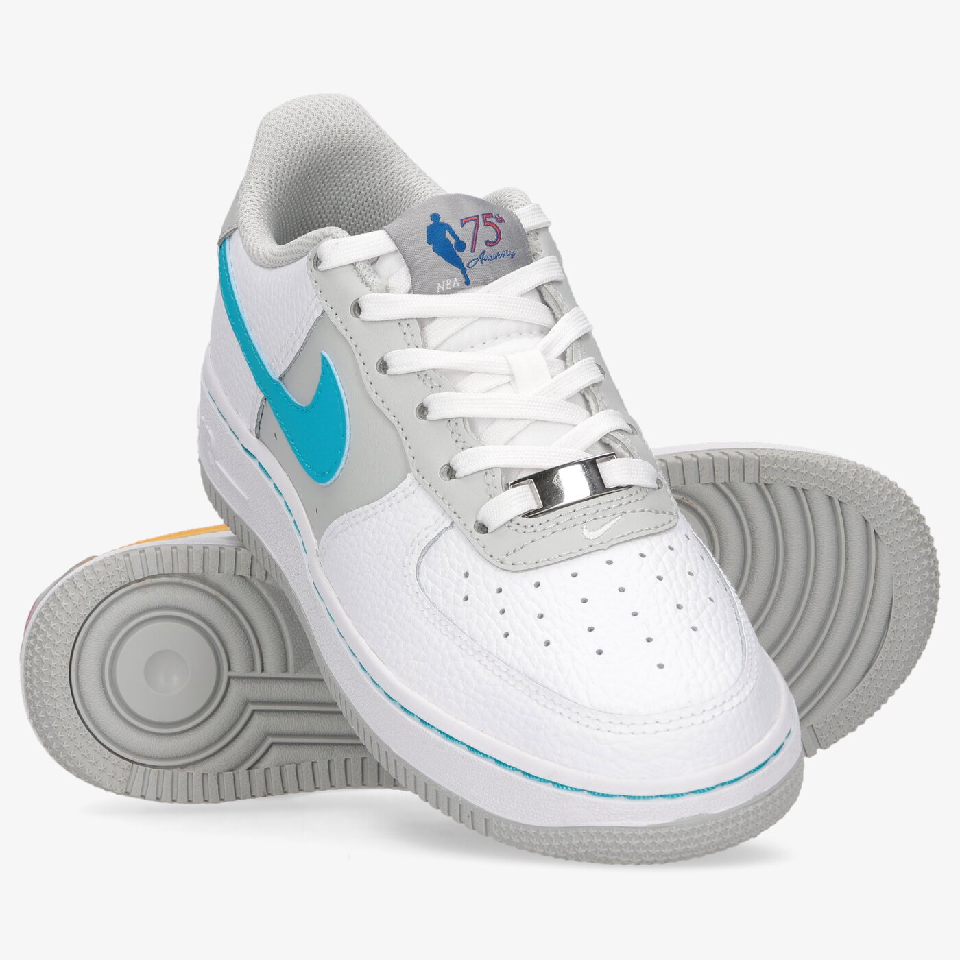 Детски маратонки NIKE AIR FORCE 1 LV8 EMB (GS) dj9993-100 цвят бял