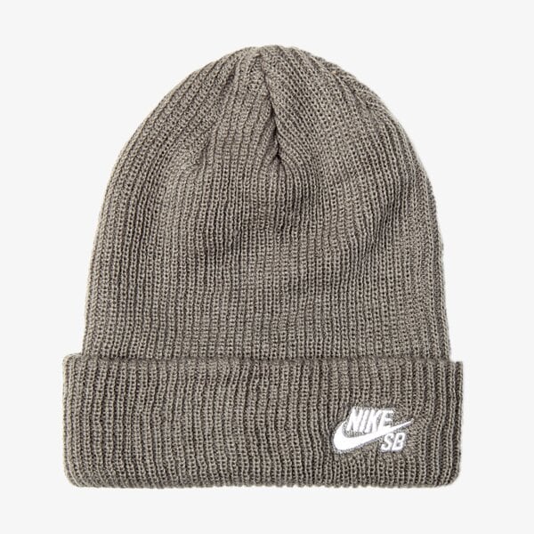 Дамска зимна шапка NIKE ЗИМНА ШАПКА SB FISHERMAN BEANIE BEANIE BEANIE 628684037 цвят сив