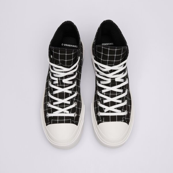 Дамски маратонки CONVERSE CTAS DOUBLE STACK a14157c цвят черен