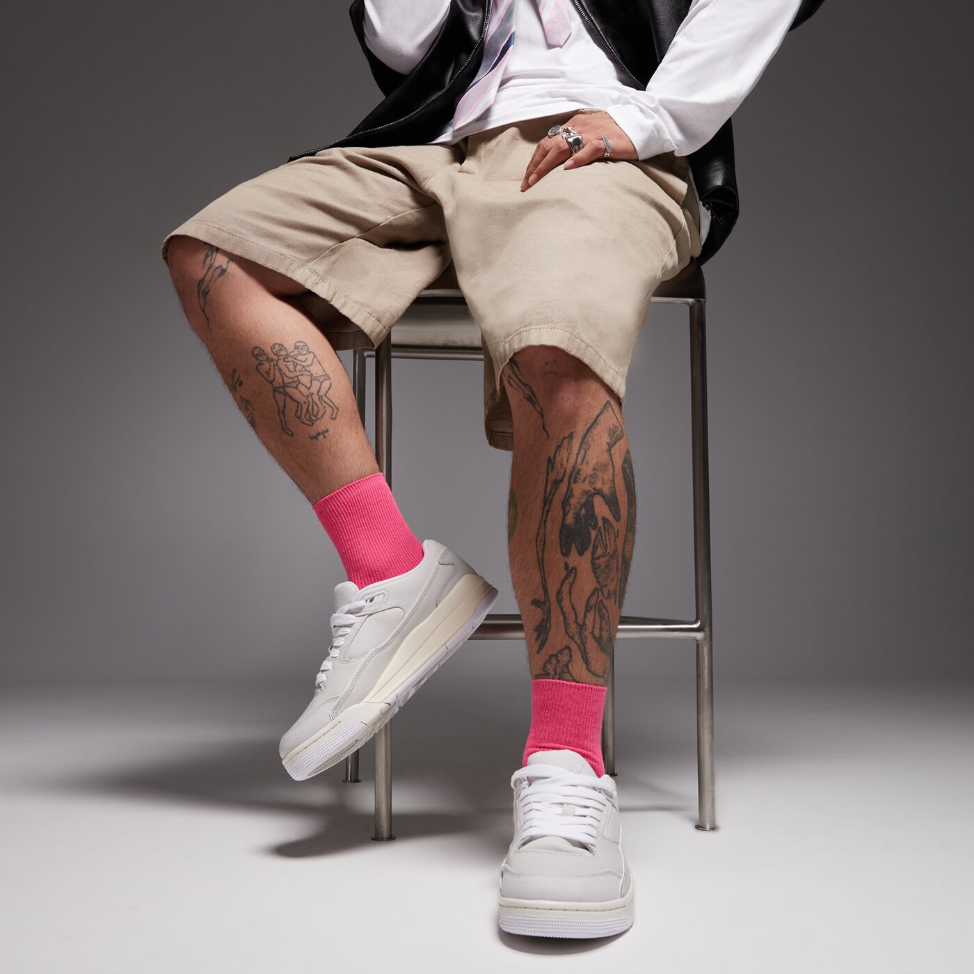 Мъжки маратонки JORDAN FLIGHT COURT ih4487-072 цвят бял