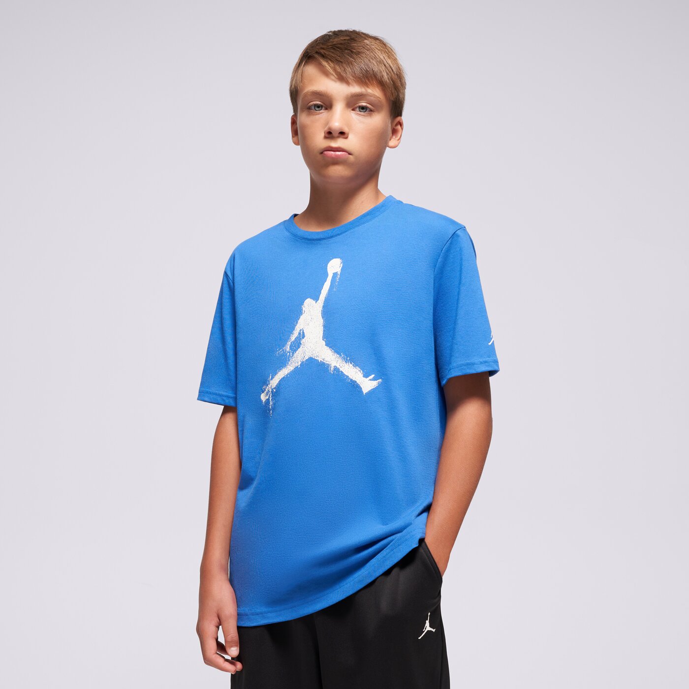 Детска тениска JORDAN ТЕНИСКА JDB MJ MVP JUMPMAN SS TEE BOY 95f062-bb7 цвят син