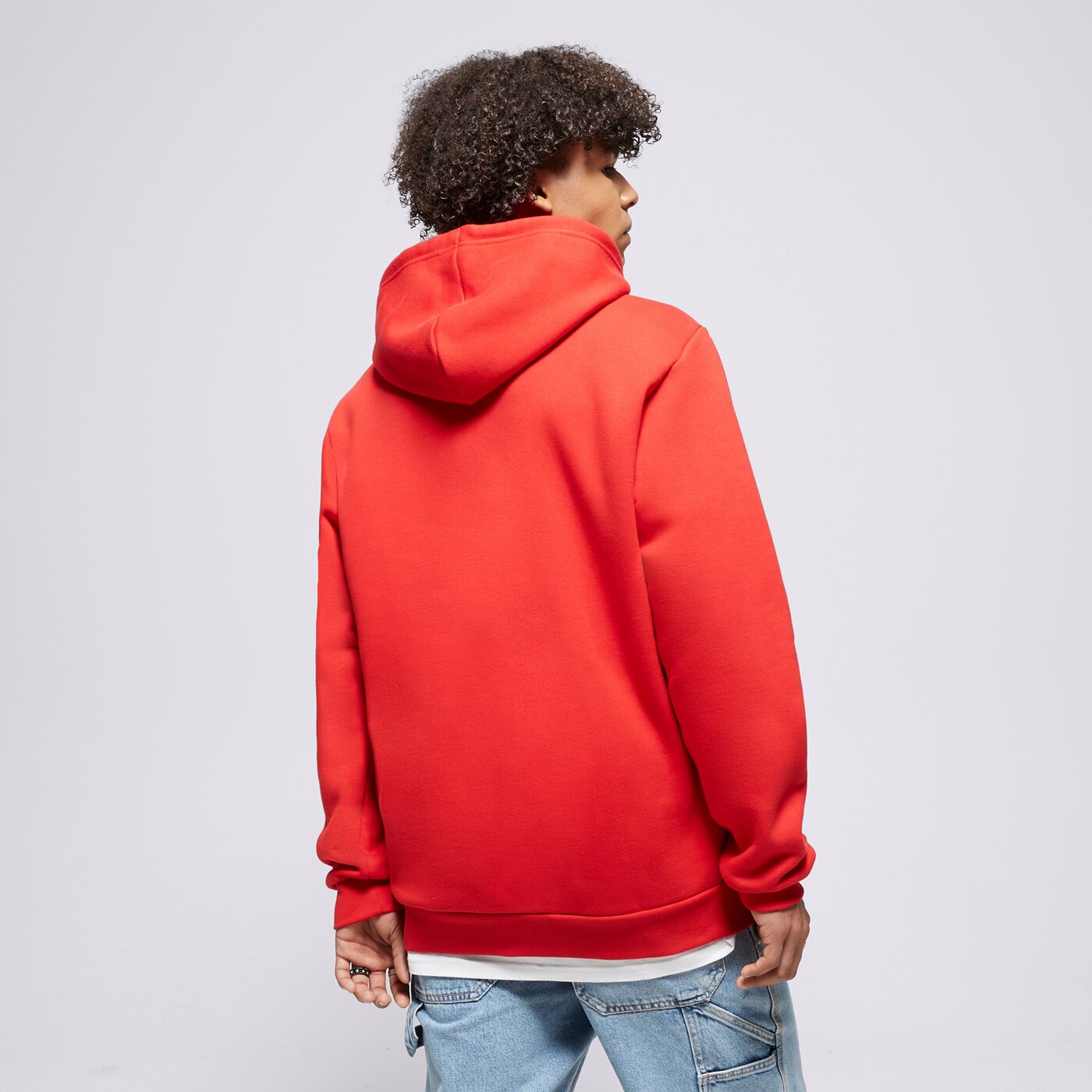 Мъжки суичър ADIDAS СУИТЧЪР С КАЧУЛКА ESSENTIAL HOODY ia4897 цвят червен