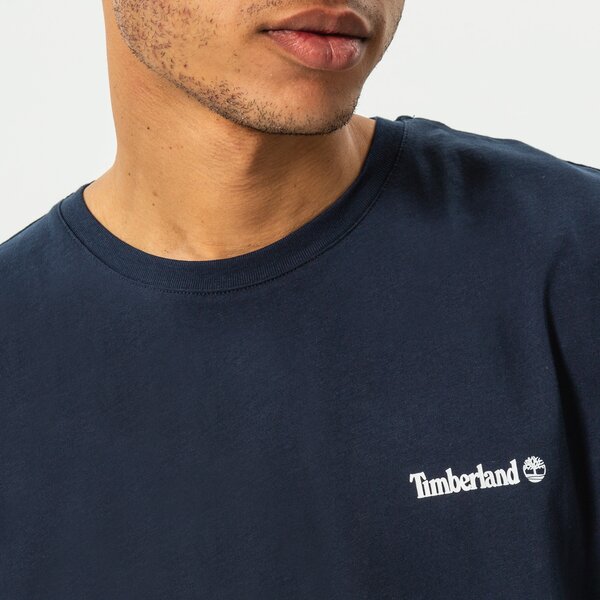 Мъжка тениска TIMBERLAND ТЕНИСКА SMALL LOGO PRINT tb0a5pgz4331 цвят тъмносин