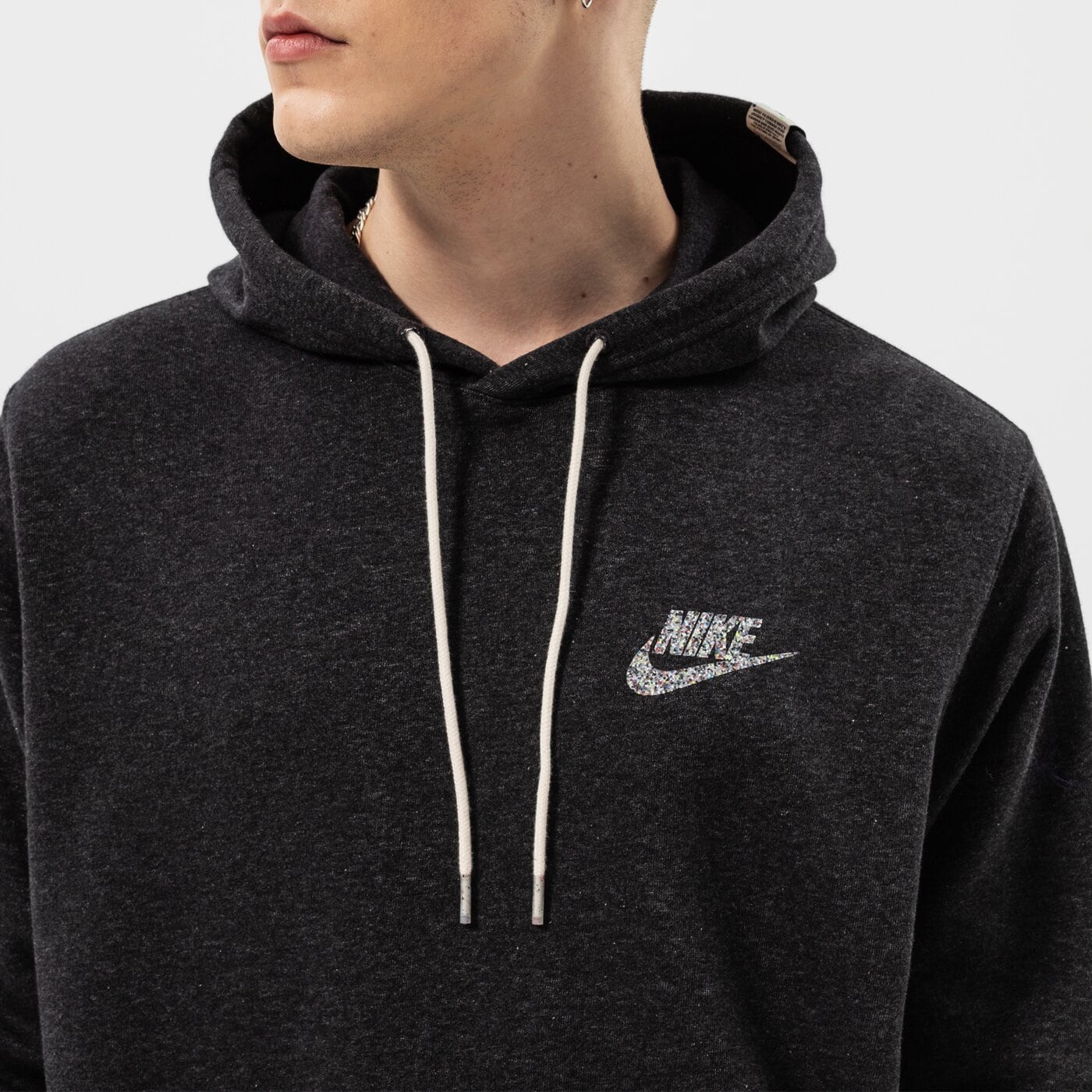Мъжки суичър NIKE СУИТЧЪР С КАЧУЛКА NSW REVIVAL FLC PO HOODIE C dm5624-010 цвят черен