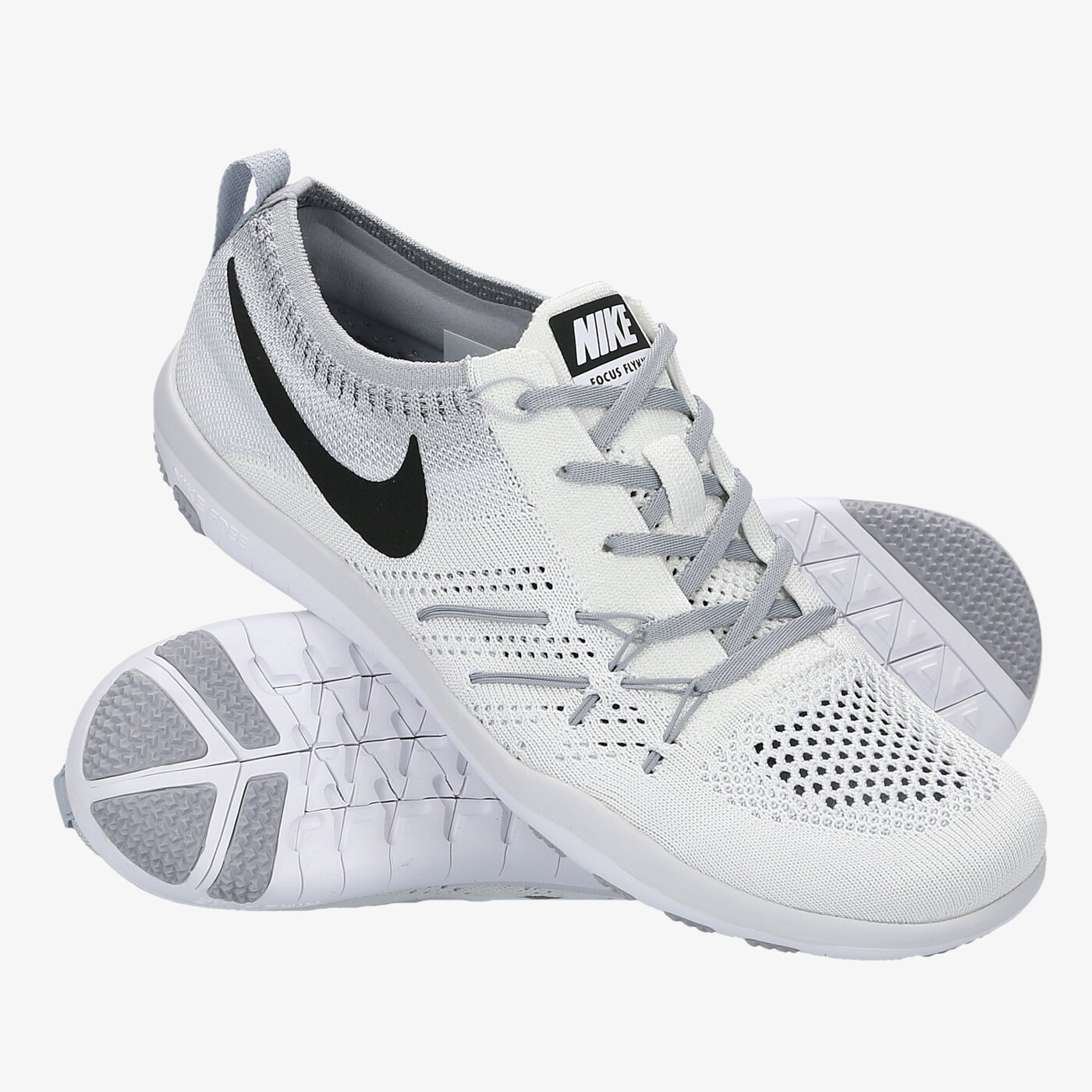NIKE W FREE TR FOCUS FLYKNIT 844817-100 цвят бял