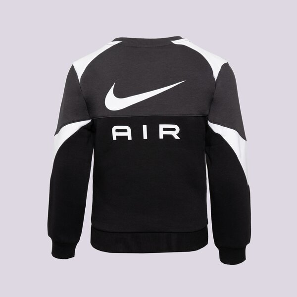 Детски суичър NIKE СУИТЧЪР K NIKE AIR CREW BOY fz4956-010 цвят черен