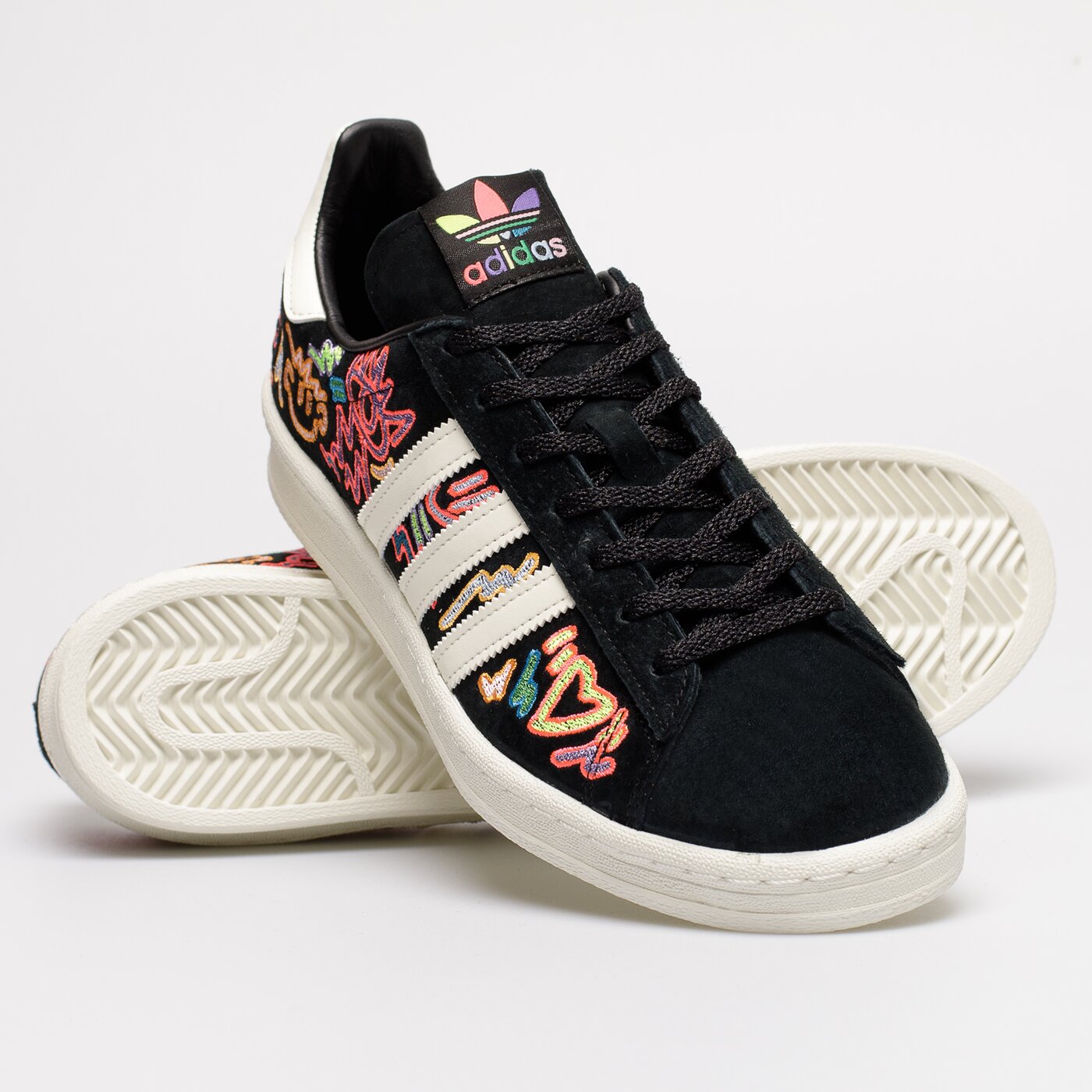 Мъжки маратонки ADIDAS CAMPUS 80S PRIDE gx6390 цвят черен