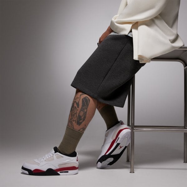 Мъжки маратонки AIR JORDAN 4 RM  ib7693-100 цвят бял