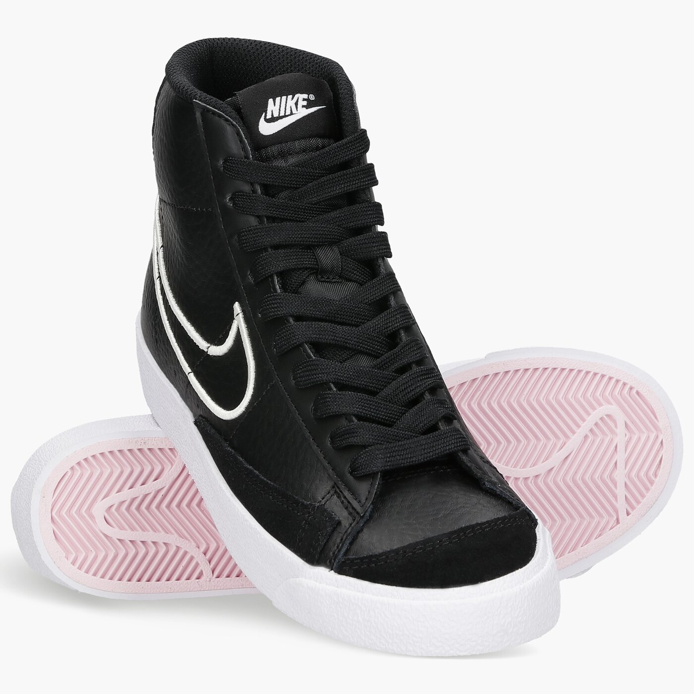 Детски маратонки NIKE BLAZER MID '77 SE dj0265-001 цвят черен
