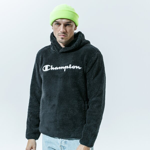 Мъжки суичър CHAMPION ПОЛАР HOODED ТОП 214973kk001 цвят черен