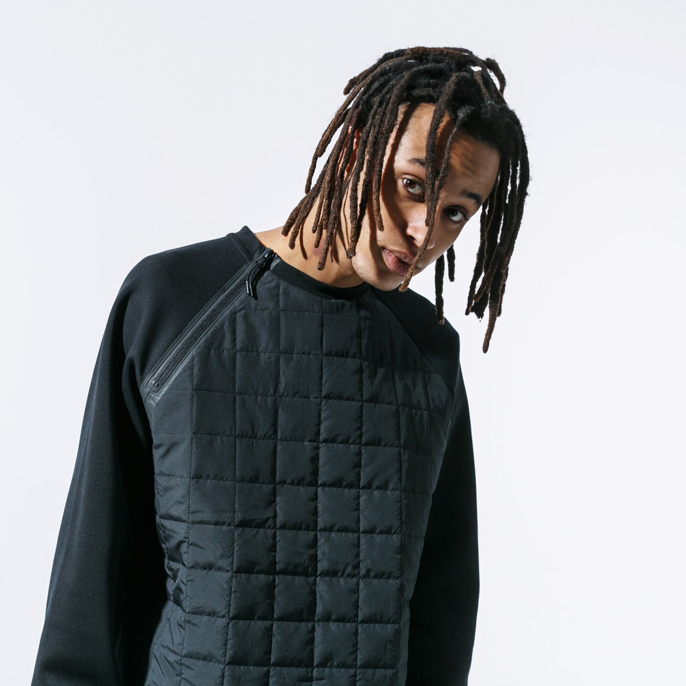 Мъжки суичър NIKE СУИТЧЪР M NSW PE CRW WINTER bv3697-010 цвят черен