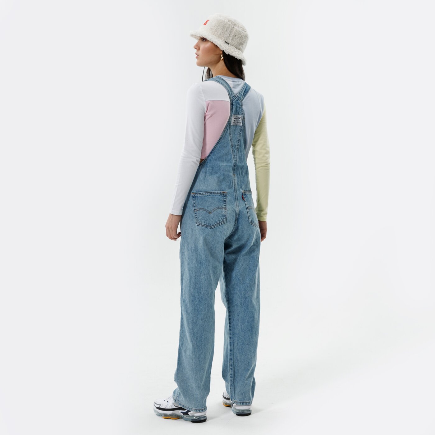 Дамски панталони LEVI'S ПАНТАЛОНИ VINTAGE OVERALL 85315-0012 цвят син