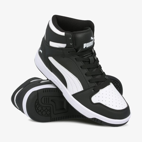 Детски маратонки PUMA REBOUND LAYUP SL JR 370486 01 цвят черен