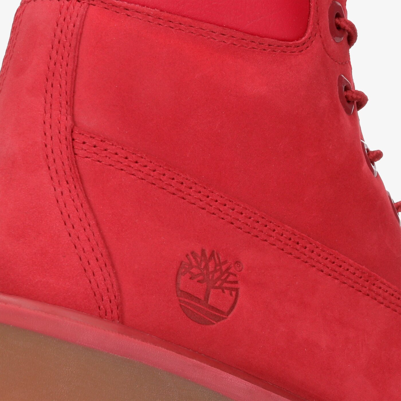 Детски боти TIMBERLAND PREMIUM 6 INCH WP BOOT  tb0a13hv6261 цвят червен