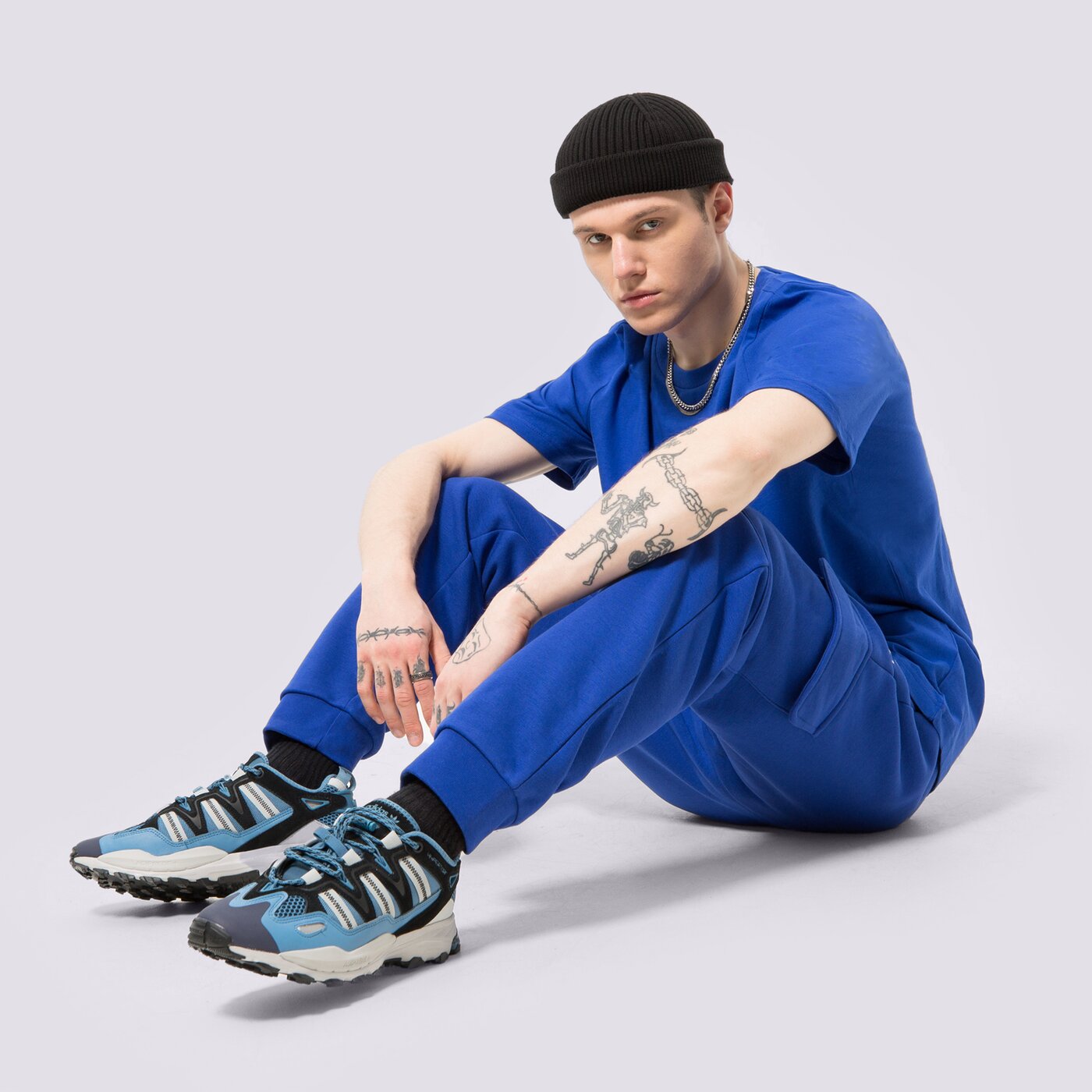 Мъжка тениска ADIDAS ТЕНИСКА ESSENTIAL TEE ia4870 цвят син