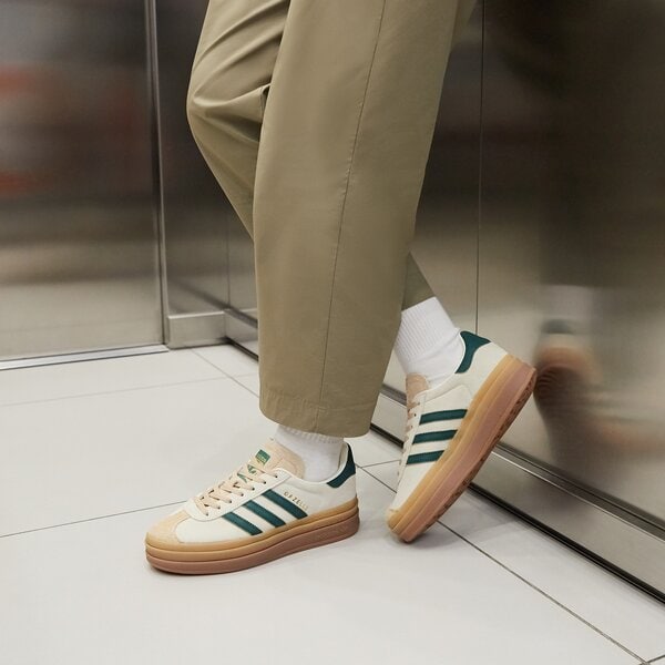 Дамски маратонки ADIDAS GAZELLE BOLD W id7056 цвят бежов