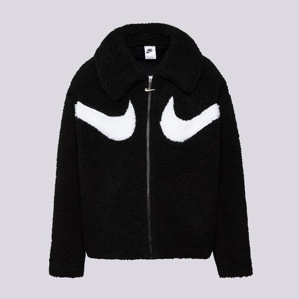 Дамско зимно яке NIKE ЯКЕ ЗИМНО W NSW SWSH SHRPA GX FZ JKT dd5620-010 цвят черен