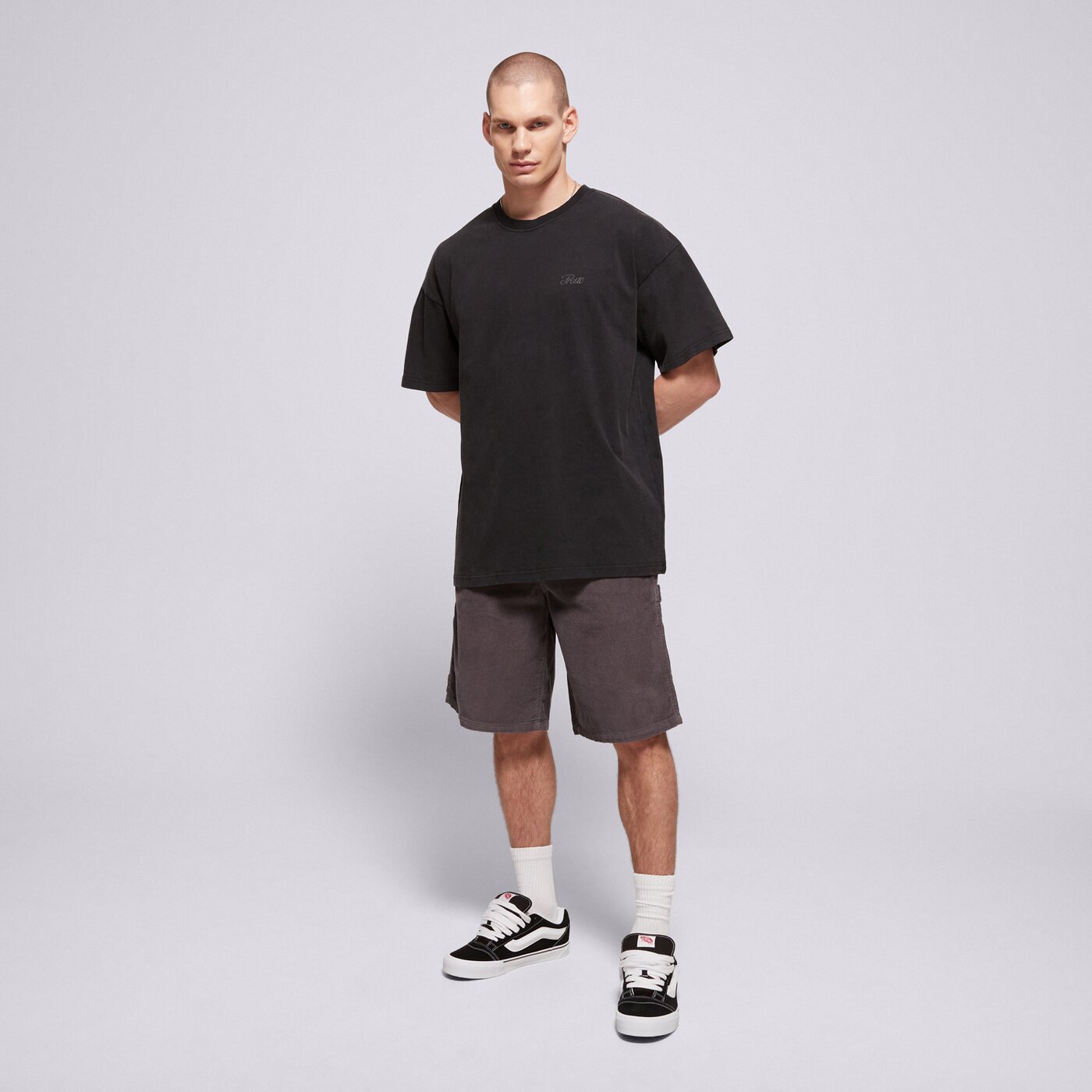 Мъжка тениска PROSTO  ТЕНИСКА HEX kl251mtee1023 цвят сив