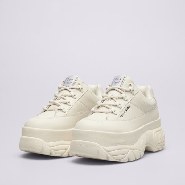 Дамски маратонки NAKED WOLFE SPORTY nwsportywhite цвят бял