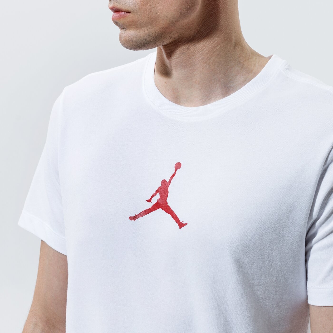 Мъжка тениска JORDAN ТЕНИСКА JUMPMAN DRI-FIT cw5190-101 цвят бял