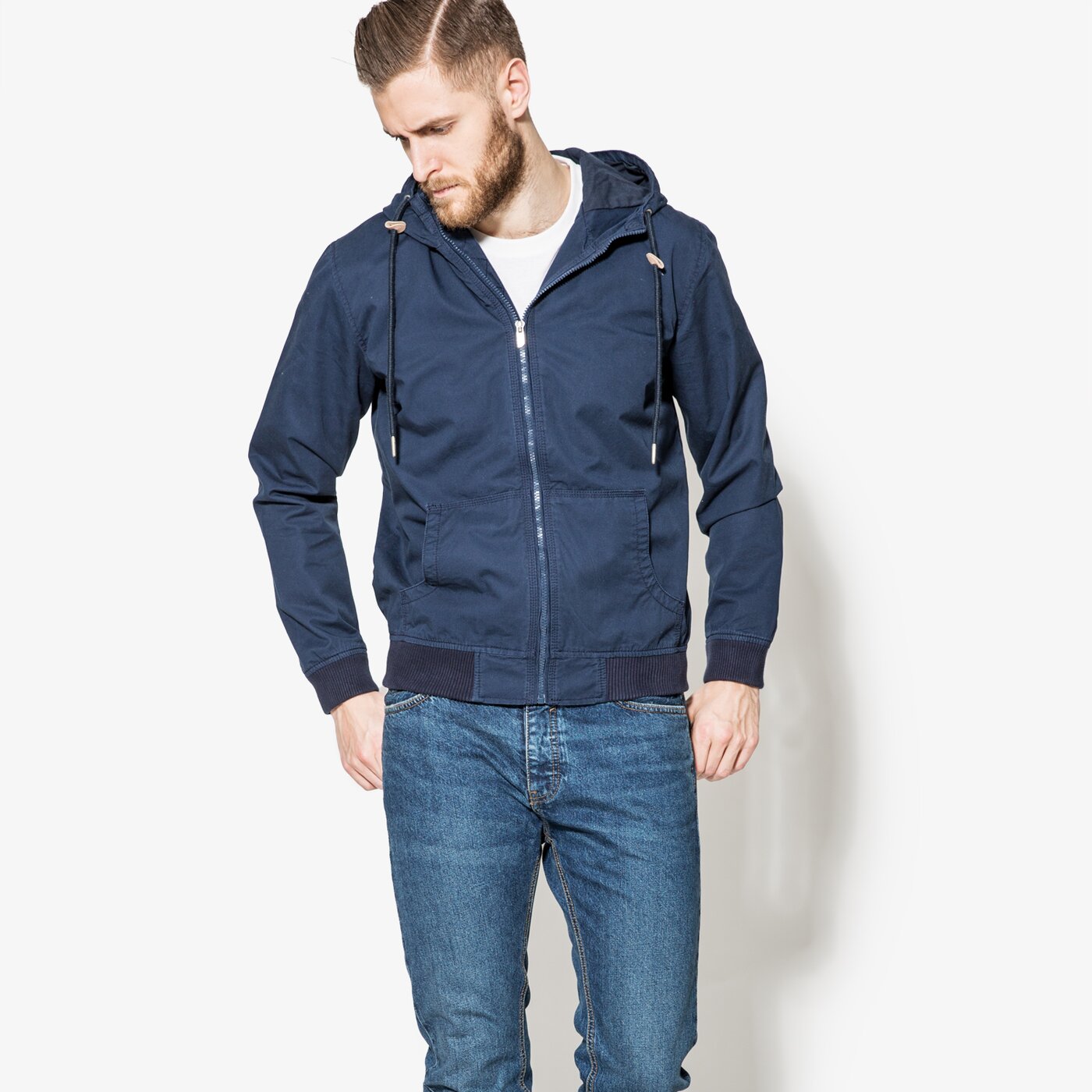 Мъжко преходно яке CONFRONT ЯКЕ GRANDIS cfv17kum01001 цвят тъмносин