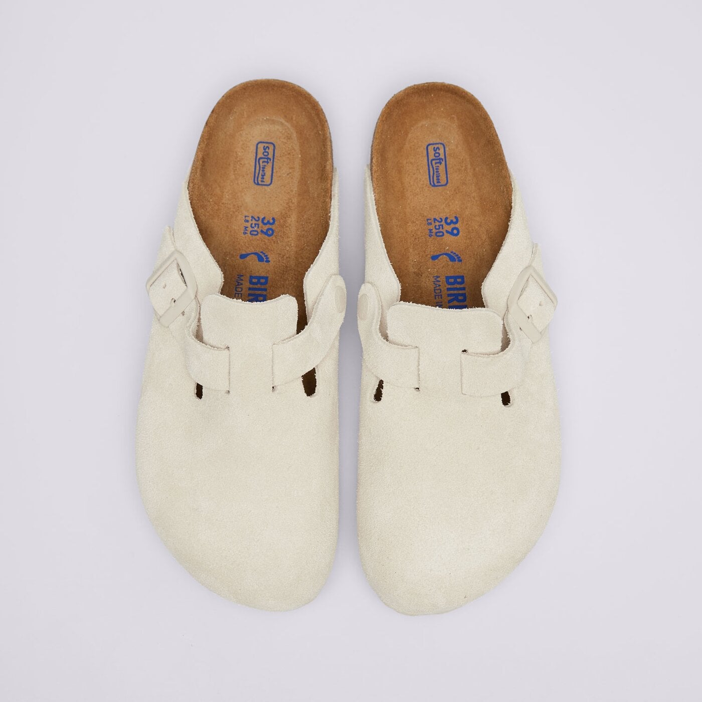 Дамски чехли и сандали BIRKENSTOCK BOSTON  1027693 цвят бял