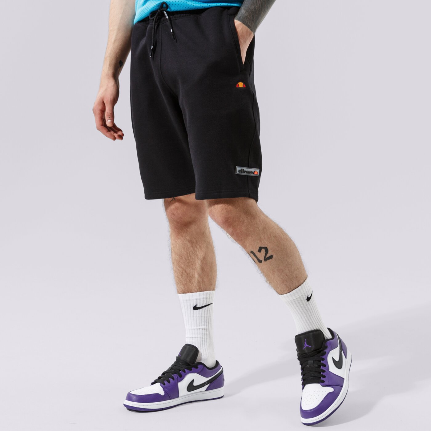 Мъжки къси панталони ELLESSE ШОРТИ LIONOLI SHORT BLK shi13123011 цвят черен