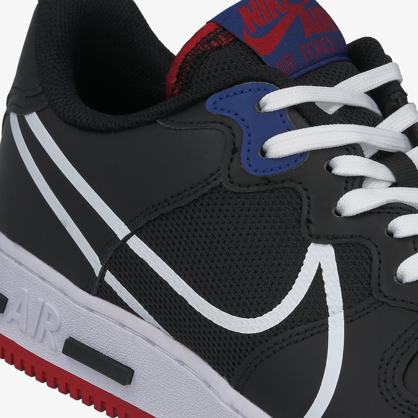 Мъжки маратонки NIKE AIR FORCE 1 REACT ct1020-001 цвят черен