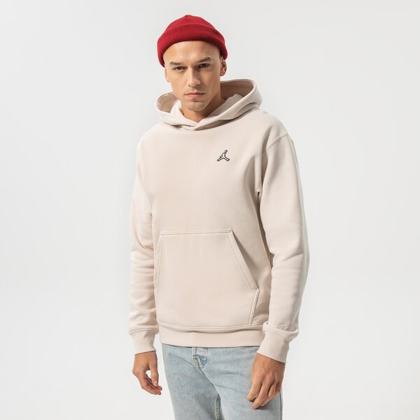 Мъжки суичър JORDAN СУИТЧЪР M J ESS FLC PO HOODIE da9818-104 цвят бежов