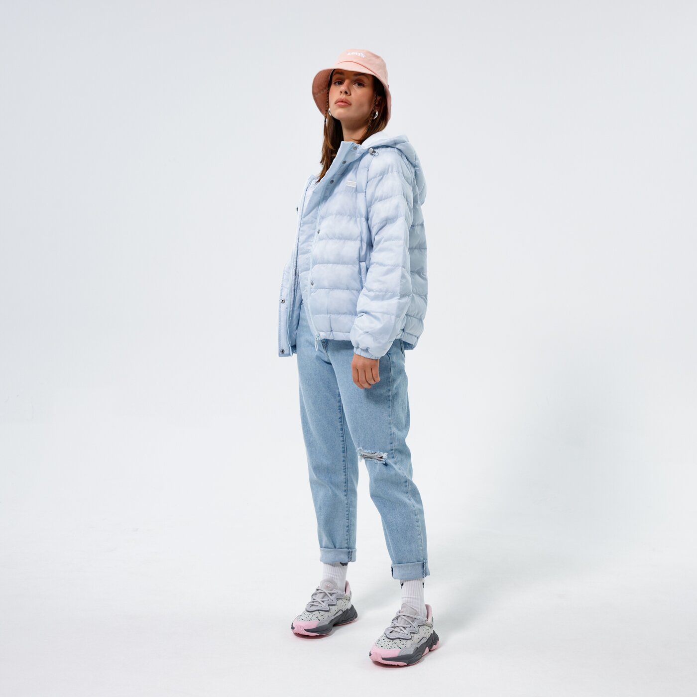 Дамско зимно яке LEVI'S ЯКЕ ЗИМНО EDIE PACKABLE JACKET a06750002 цвят син