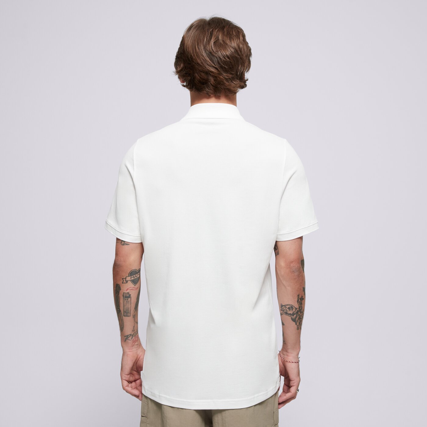 Мъжка тениска PUMA ТЕНИСКА ТИП ПОЛО ESS NO. 1 LOGO PIQUE 68255202 цвят бял